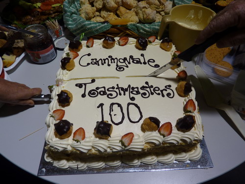 100th cake